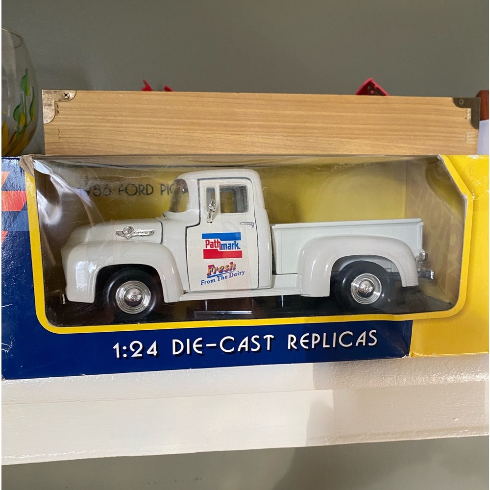Collectable 1956 Ford pickup pathmark delivery truck.